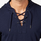 Camiseta masculina com capuz INC International Concepts, azul marinho, tamanho extra pequeno