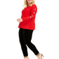 Calça skinny plus size de veludo feminina INC International Concepts 18W