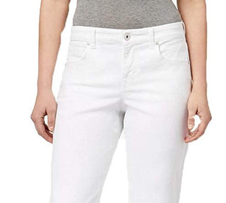 Jeans Capri Curvy-Fit Feminino Estilo &amp; Co Tamanho Natural 6