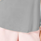 Blusa regata feminina Maison Jules com decote redondo, cinza, tamanho grande