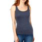 Regata feminina justa Maison Jules, azul, tamanho extra grande