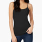 Camisola ajustável feminina Maison Jules, preta, tamanho XX-G