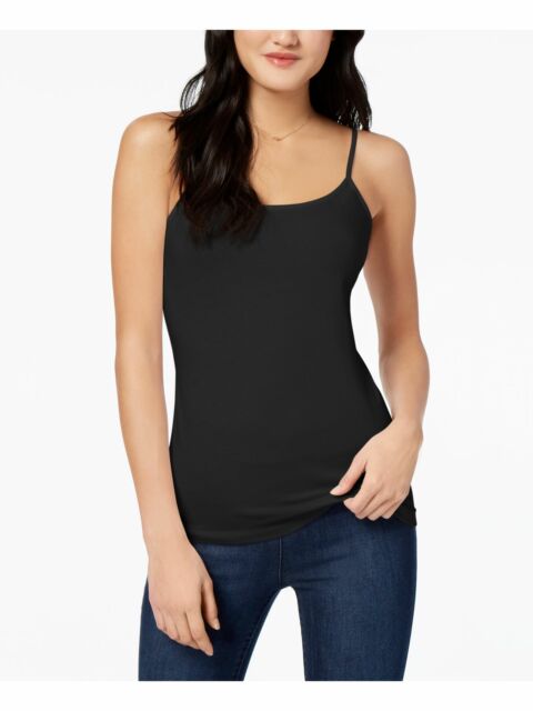 Camisola ajustável feminina Maison Jules, preta, tamanho XX-G