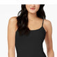 Camisola ajustável feminina Maison Jules, preta, tamanho XX-G