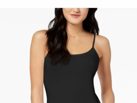 Camisola ajustável feminina Maison Jules, preta, tamanho XX-G