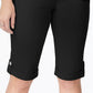 Shorts jeans skinny com punho feminino Style &amp; Co, preto, tamanho 6