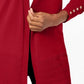 Cardigan feminino Charter Club com frente aberta, vermelho, tamanho pequeno