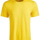 Camiseta masculina ID Ideology Core, gola redonda, costas em malha, amarela, tamanho 2, extra grande