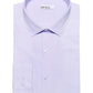 Camisa social texturizada masculina Bar III Max Slim-Fit roxa tamanho 14-32-33