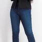 Blazer de malha feminino Maison Jules com manga 3/4, preto profundo, tamanho 2, extra pequeno