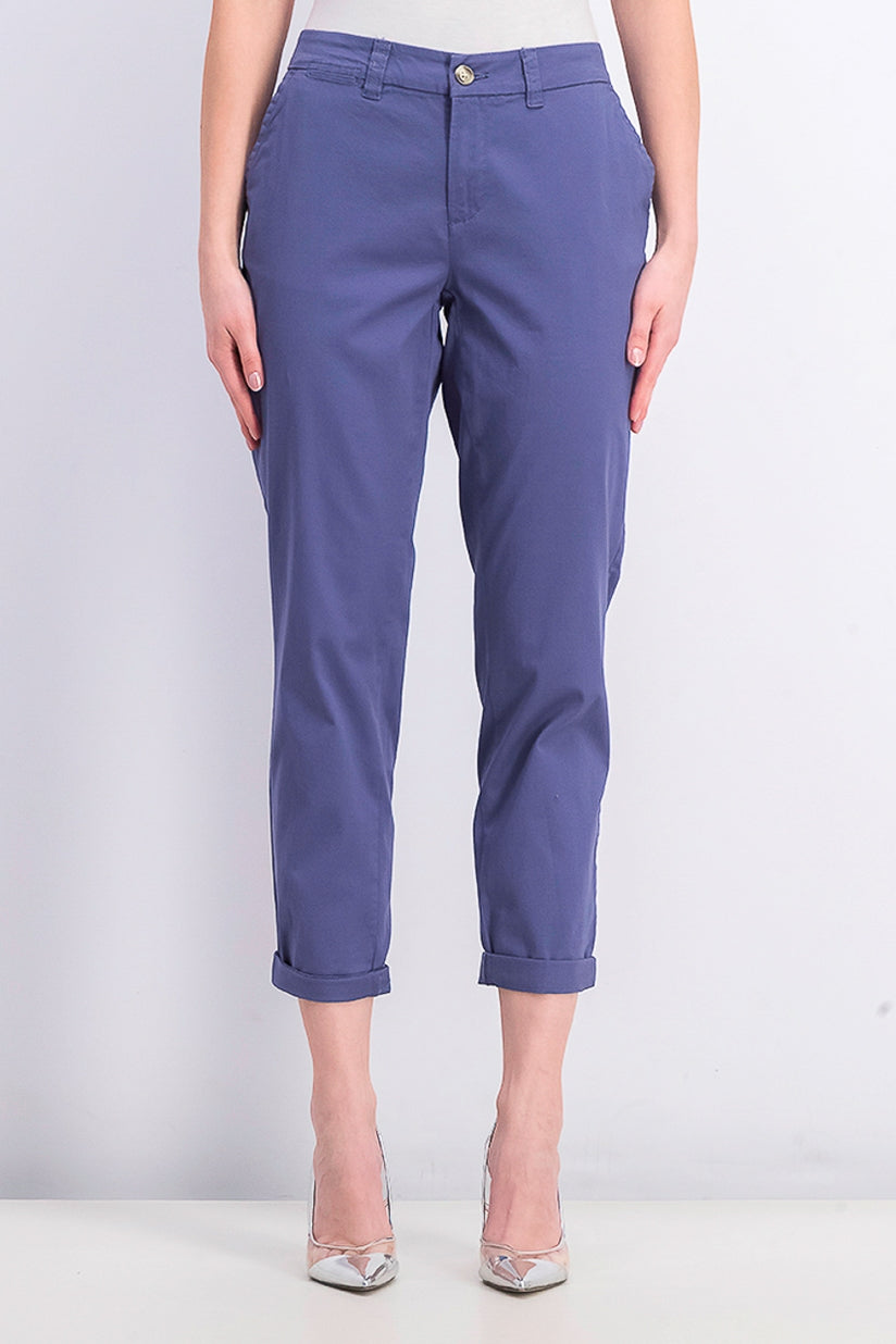 Calça feminina slim Maison Jules bege tamanho 2