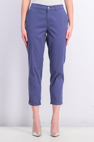 Calça feminina slim Maison Jules bege tamanho 2