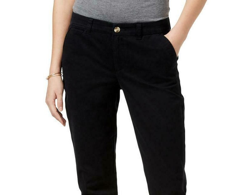 Calça feminina slim Maison Jules, azul, tamanho 4
