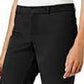 Calça feminina slim Maison Jules preta tamanho 8