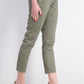 Calça feminina slim fit Maison Jules, verde, tamanho 10