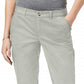 Calça feminina slim Maison Jules, branca, tamanho 4