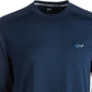 Camisa térmica masculina Attack Life azul marinho tamanho extra grande