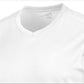 Camiseta masculina ID Ideology com decote em V e costas em malha, tamanho pequeno, branca