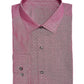Camisa social masculina Bar III Slim-Fit Stretch Easy-Care Large Dobby Dot, vermelha, tamanho 32-33