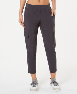 Ideology Women's Recycled Woven Cargo Pants Black Size 2 Extra Large
