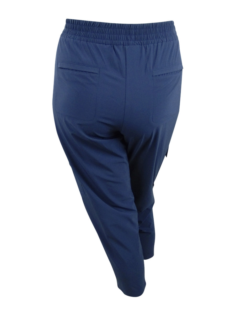 Calça cargo feminina Ideology em tecido reciclado, tamanho azul marinho, extra pequeno