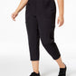 Calça cargo feminina Ideology Plus Size em tecido reciclado, preta, tamanho 2X