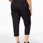 Calça cargo feminina Ideology Plus Size em tecido reciclado, preta, tamanho 2X