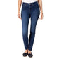 Calça jeans skinny feminina Charter Club Windham Tummy-Control, lavagem báltica, tamanho 12