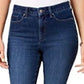 Calça jeans skinny feminina Charter Club Windham Tummy-Control, lavagem báltica, tamanho 12