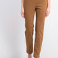 Calça Ponte Feminina Cambridge Pull-On Charter Club Marrom Tamanho 10
