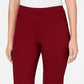 Calça Ponte Feminina Cambridge Pull-On Charter Club Vermelha Tamanho 10