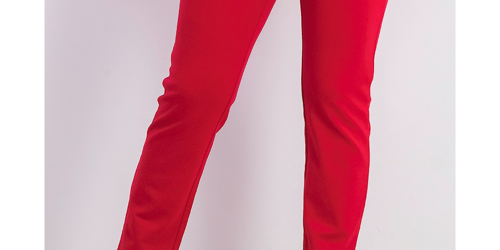 Calça feminina Charter Club Petite Pull-On Ponte-Knit vermelha tamanho 12P