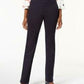 Calça feminina Charter Club Petite Pull-On Ponte-Knit cinza escuro tamanho 2 Petite