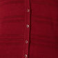 Cardigan texturizado feminino Charter Club, vinho, tamanho pequeno
