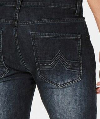 Calça jeans masculina Berlin Slim-Straight da INC International Concepts, lavagem escura, tamanho 40x32