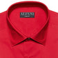 Camisa social masculina Alfani Slim-Fit Performance Stretch Easy-Care Solid, vermelha, tamanho 36-37