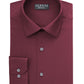Camisa social masculina Alfani lisa, cor bordô, tamanho 14x32-33
