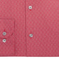 Camisas sociais Alfani Masculinas Slim-Fit Performance Stretch Easy-Care Vermelhas Tamanho 32-33