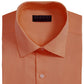 Camisa social masculina Alfani Bedford Cord Classic Fit Laranja Tamanho 34-35