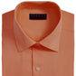 Camisa social masculina Alfani Bedford Cord Classic/Regular Fit Laranja Tamanho 36-37