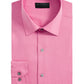 Camisa social masculina Bedford Cord Regular Fit Rosa AlfaTech by Alfani