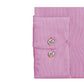 Camisa social masculina Bedford Cord Regular Fit AlfaTech by Alfani, rosa, tamanho 15x34-35