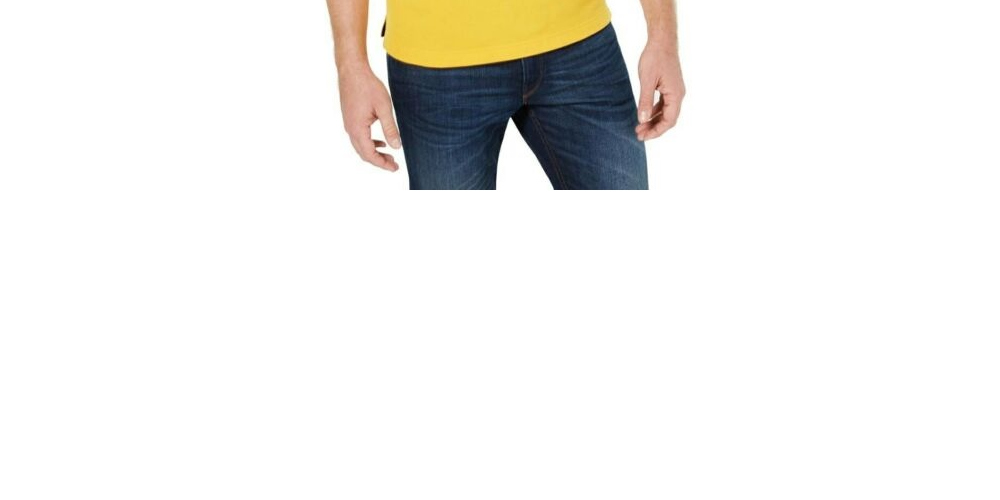 Club Room Polo Masculino Classic Fit Performance Piquet Dourado Tamanho 2 Extra Grande