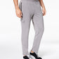 Calça de moletom cargo masculina ID Ideology, cinza médio, tamanho 3, extra grande