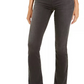 Calça jeans feminina Incfinity Bootcut da INC International Concepts, preta, tamanho 0