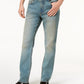 Calça jeans reta masculina American Rag azul tamanho 36x34