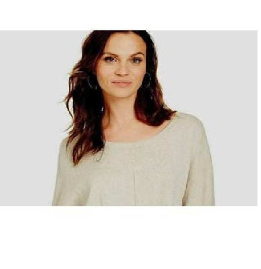 Suéter feminino pequeno com amarração frontal estilo &amp; co, tamanho grande