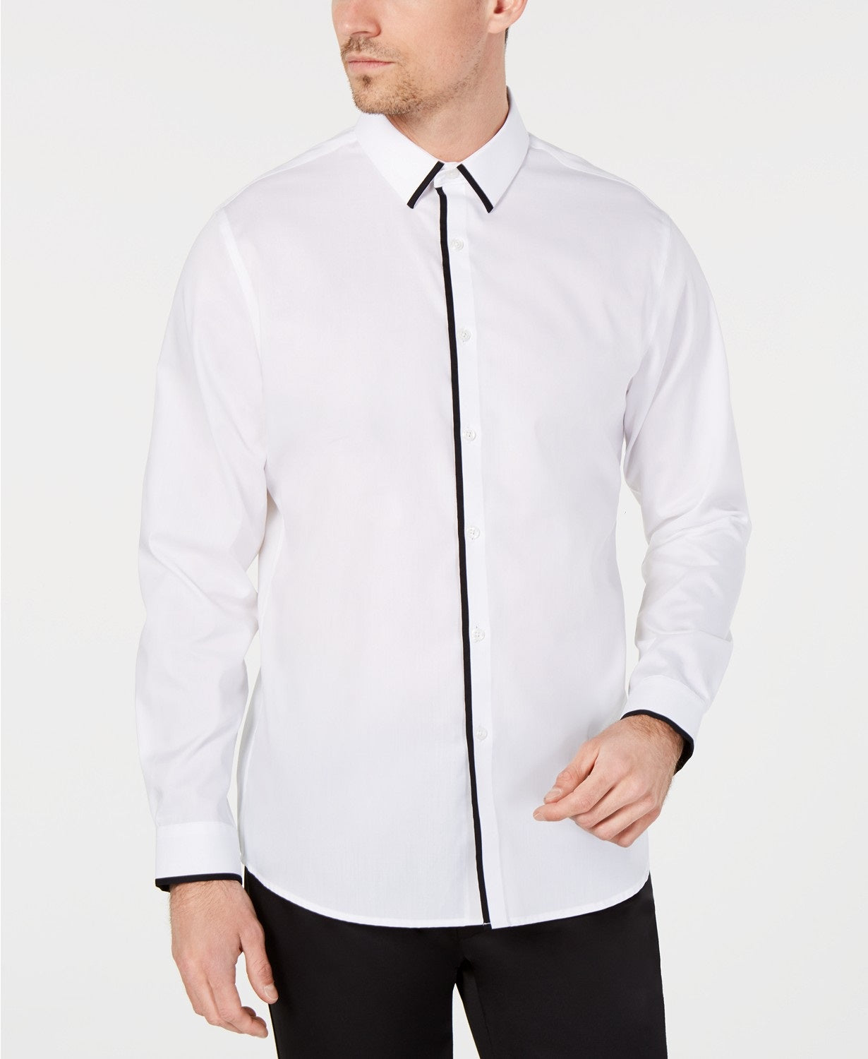 Camisa Victor Masculina INC International Concepts Branca Tamanho 2XL