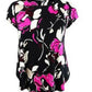 Camiseta estampada plus size feminina Alfani rosa tamanho OX