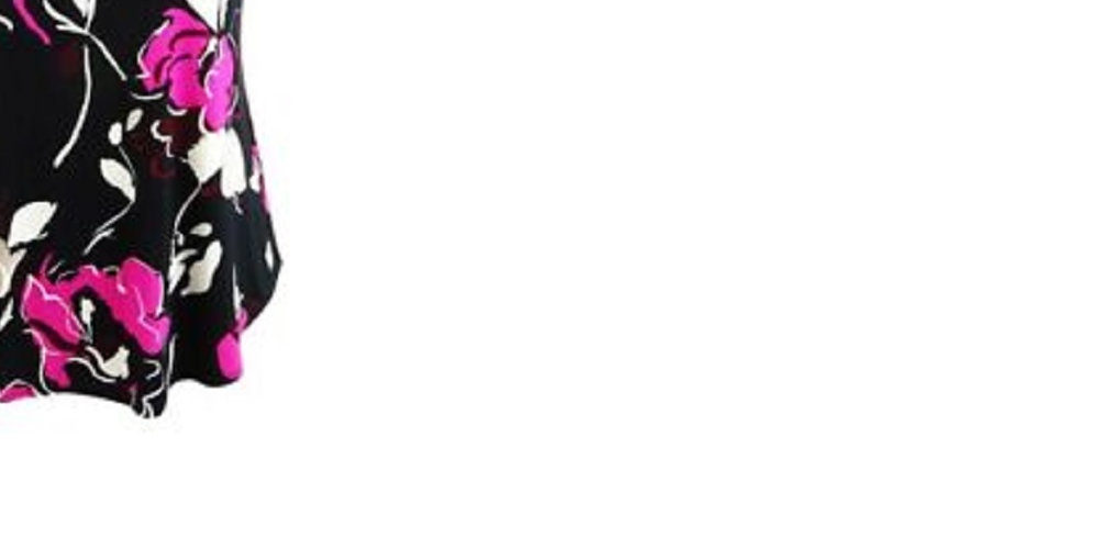 Camiseta estampada plus size feminina Alfani rosa tamanho OX